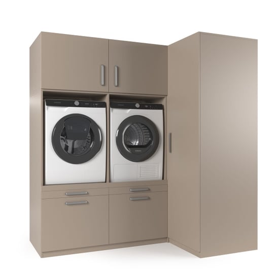 Wasophoogte Wasmachine kast bern – perle - Image 1
