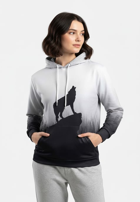 "Shadow of Wolf" Hoodie - Image 4