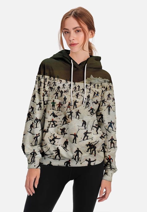 "Skiers" Hoodie - Image 2