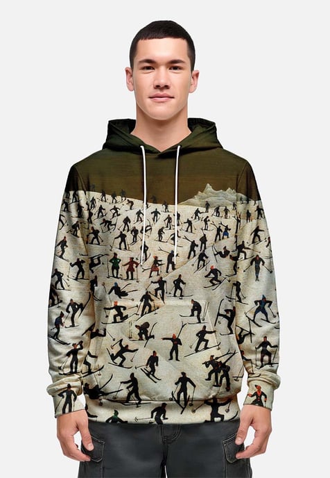 "Skiers" Hoodie - Image 3