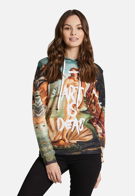 "Art is Dead" Hoodie - Image 2