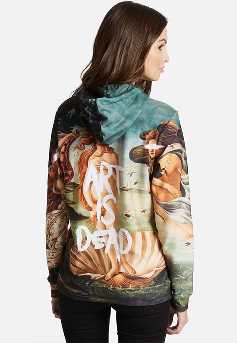 "Art is Dead" Hoodie - Image 3