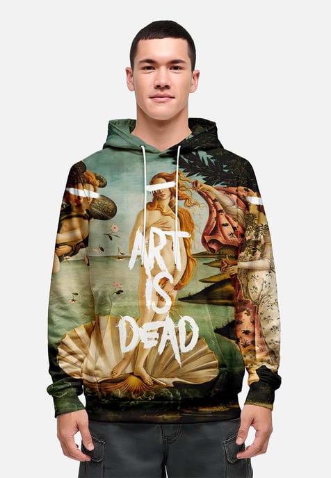 "Art is Dead" Hoodie - Image 4