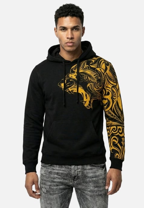 "Polynesian Tiger Gold" Hoodie - Image 2