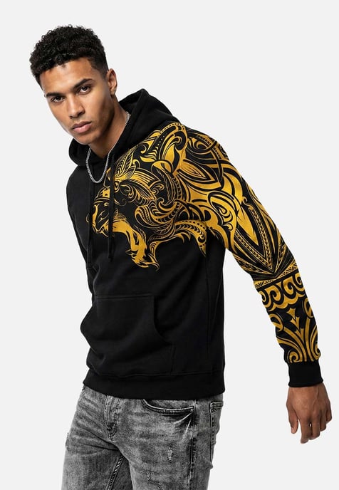 "Polynesian Tiger Gold" Hoodie - Image 4