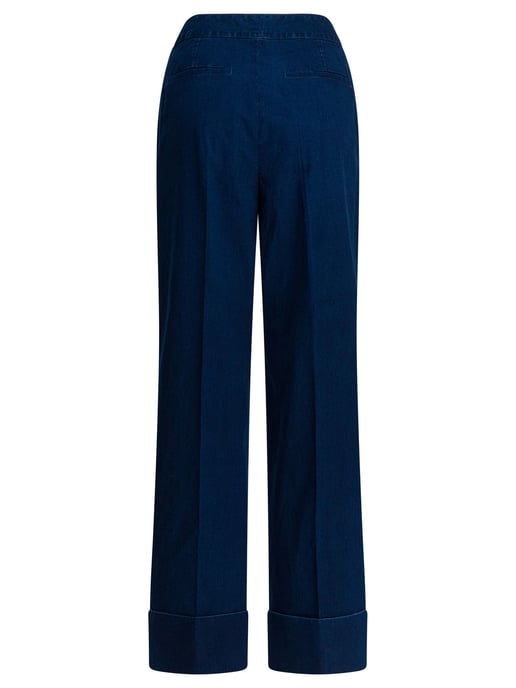 Wide-leg Jeans With Pleats - Image 2