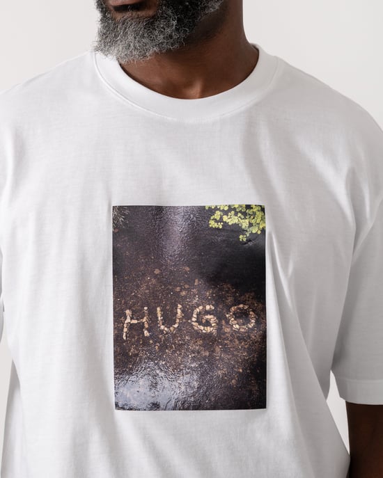 Doreston T-Shirt in White - Image 4