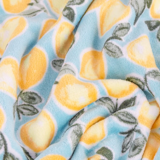 Furn Lemons Fleece Printed Throw - Image 3