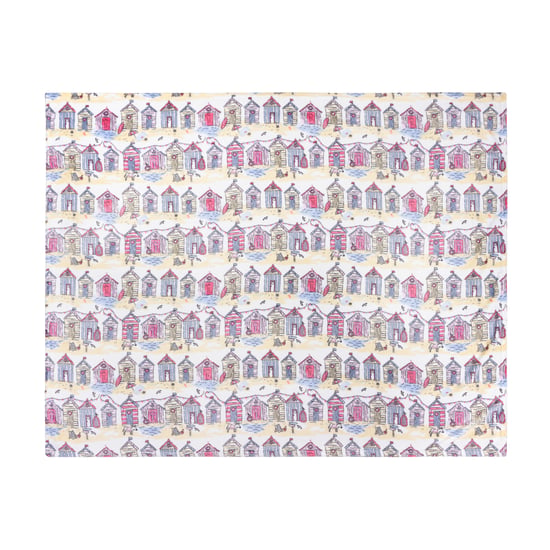 Furn Beach Huts Fleece Printed Throw - Image 2