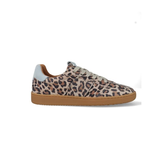 DWRS Label Poona leopard b11456-54-8368 beige / lichtblauw - Image 1