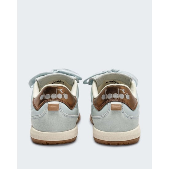 Diadora Dames gold indoor metal - Image 4