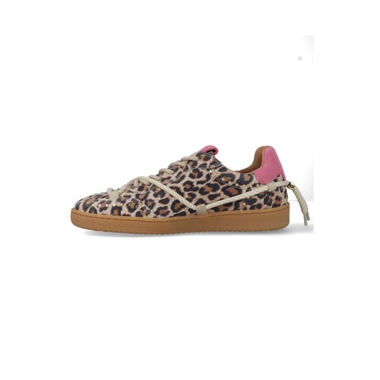 DWRS Label Poona studs leopard b11928-02-8628 / roze - Image 3