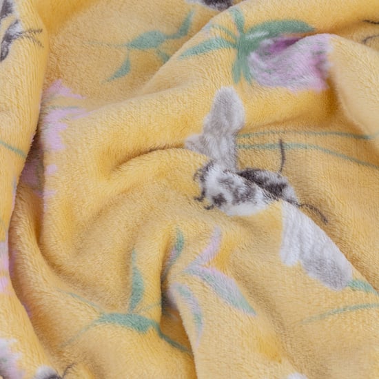 Furn Country Bee Fleece Printed Throw - Image 3