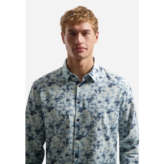 No Excess Heren overhemd 31430120 030 blue - Image 2