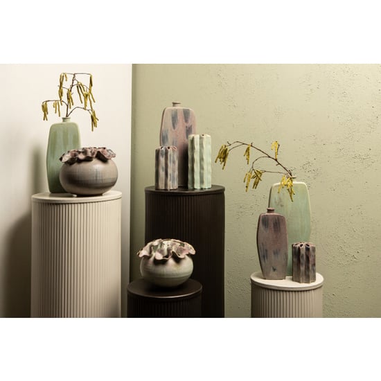 PTMD bloemenzuil midda - 38.5x38.5x100cm set van 2 - Image 2