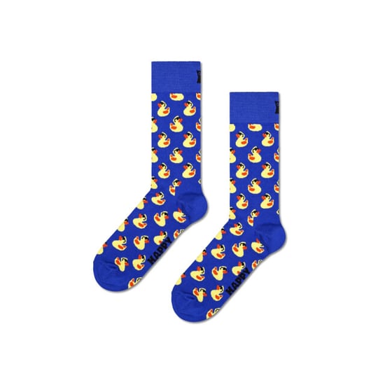 Happy Socks Heren sokken rubberen badeendjes print giftbox 3-pack blauw/lichtblauw/roze - Image 4