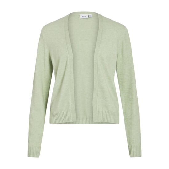 Vila viril short l/s knit cardigan-noos 14060800 smoke green - Image 1
