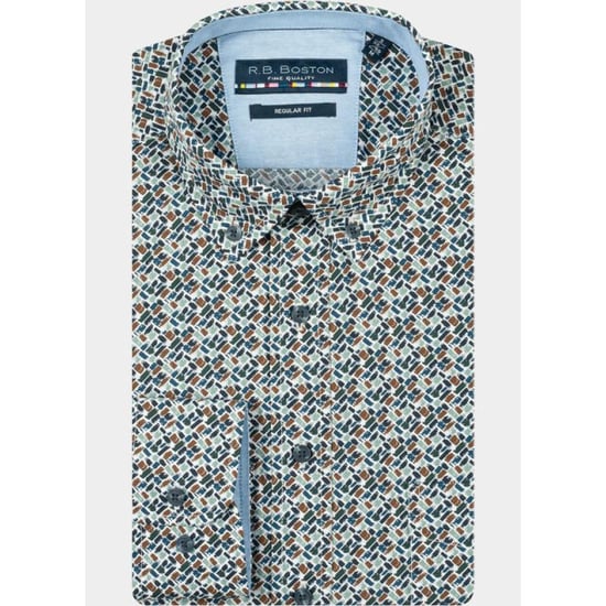 R.B. Boston Casual hemd lange mouw franklin ls button down 527670/721 - Image 1