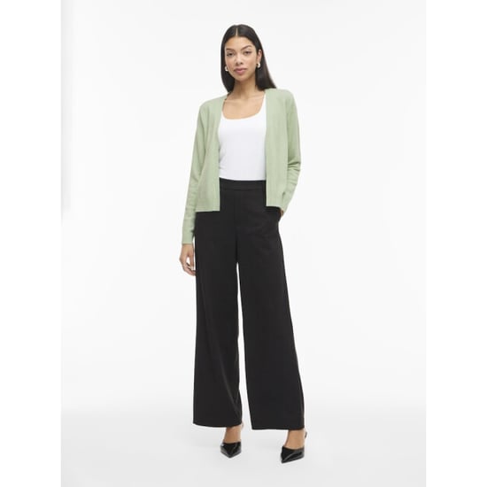 Vila viril short l/s knit cardigan-noos 14060800 smoke green - Image 6