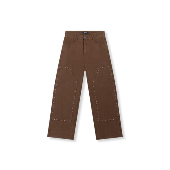 Refined Department R2602173890 ladies woven relaxed star jeans payton - Image 3