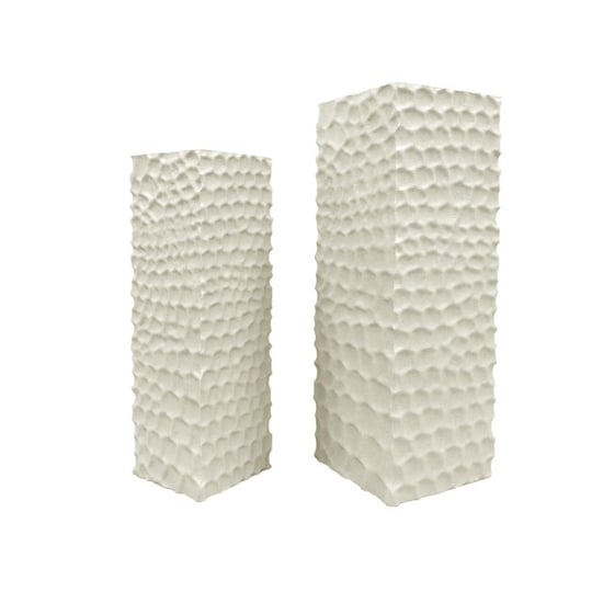 PTMD bloemenzuil isaiah - 33x33x95cm set van 2 - Image 1