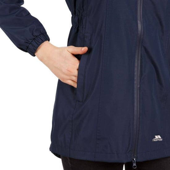 Trespass Womens/Ladies Waterproof Shell Jacket (Navy) - Image 4