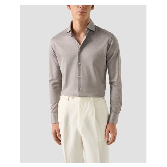 Eton Filo di scozia knit shirt lange mouw overhemden 100014987 - Image 2