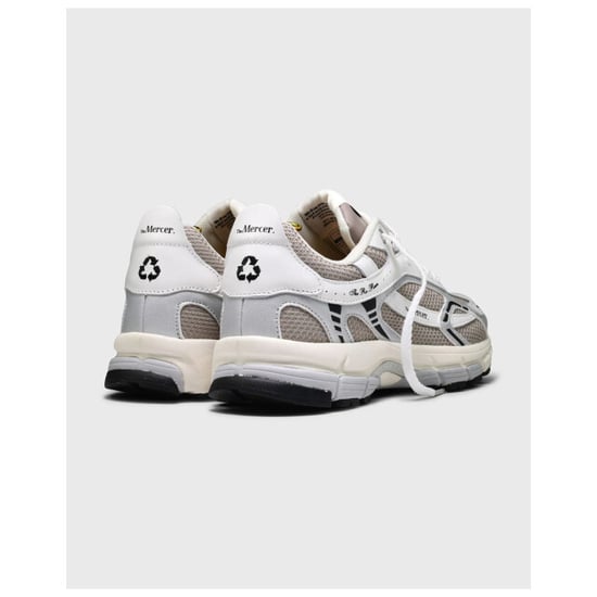 Mercer Amsterdam The re-run white silver sneakers me261002 - Image 2