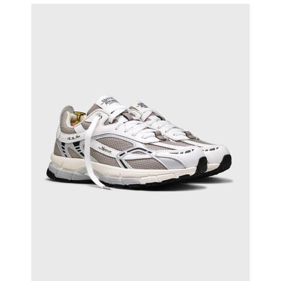 Mercer Amsterdam The re-run white silver sneakers me261002 - Image 4