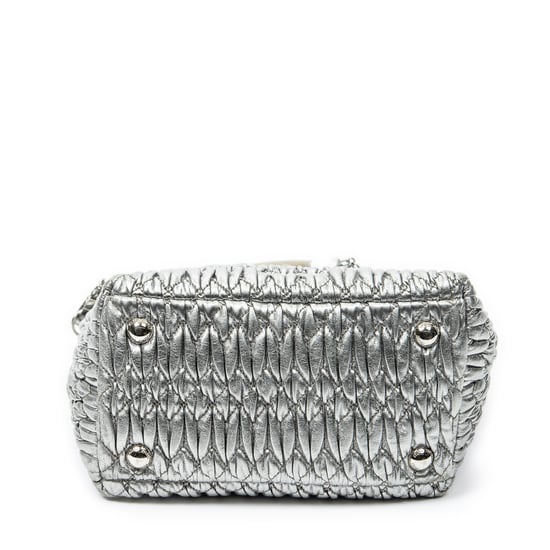 Small Turn Lock Crystal Tote Handtas - Image 6