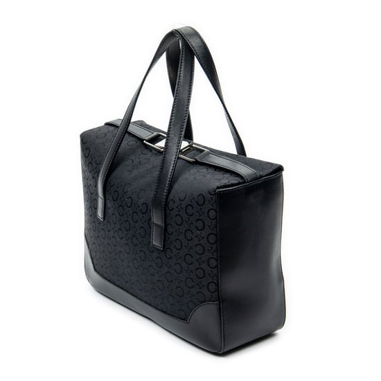 Vintage Fold-Top Tote Handbag - Image 2