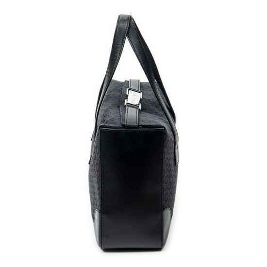 Vintage Fold-Top Tote Handbag - Image 4