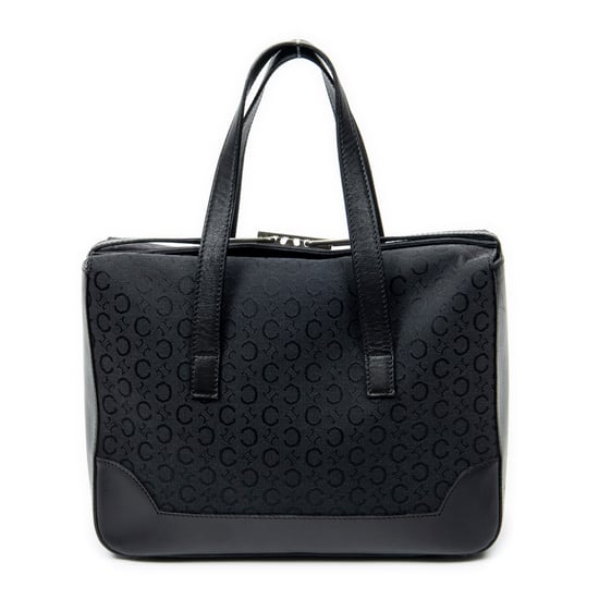 Vintage Fold-Top Tote Handbag - Image 5