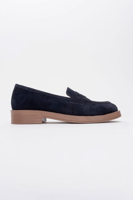 Bree Platform Penny Leren Loafer Dames - Image 2