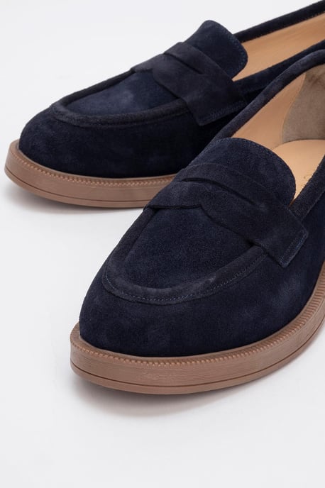 Bree Platform Penny Leren Loafer Dames - Image 3