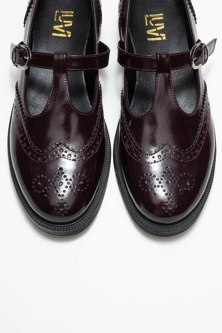 Janney Leren Band Loafers - Image 3