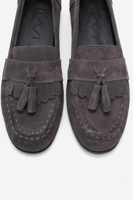 Lupen Leren Kwast Loafer Dames - Image 3