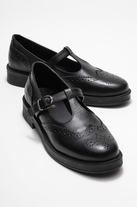 Janney Leren Band Loafers - Image 2