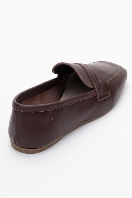 Morne Leren Loafers Dames - Image 4