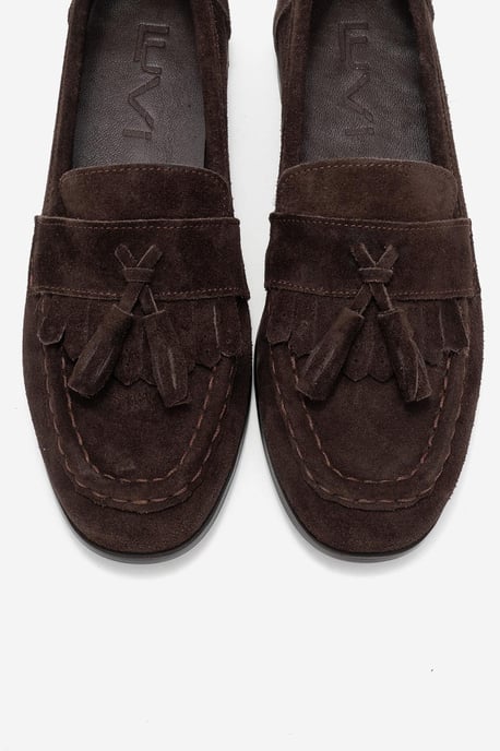 Lupen Leren Kwast Loafer Dames - Image 3