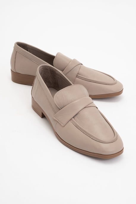 Splice Läder Platt Loafers Dam - Image 1