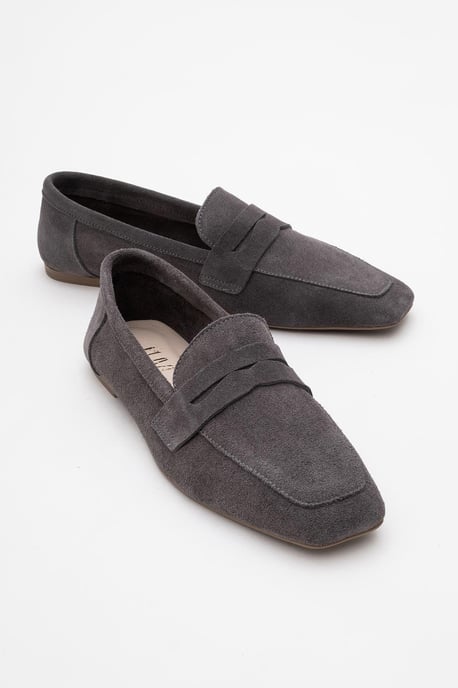 Morne Leren Loafers Dames - Image 1
