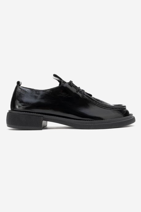 Band Leren Veter Loafer Dames - Image 6