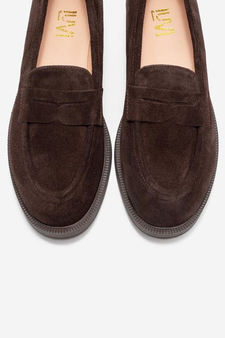 Bree Platform Penny Leren Loafer - Image 2