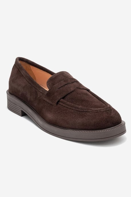 Bree Platform Penny Leren Loafer - Image 3