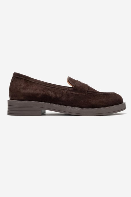 Bree Platform Penny Leren Loafer - Image 6