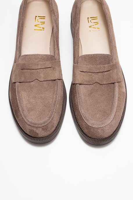 Bree Platform Penny Leren Loafer - Image 2