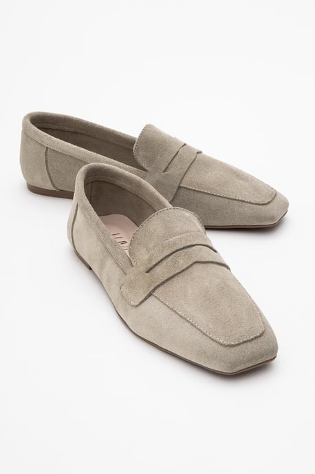 Morne Leren Loafers Dames - Image 1