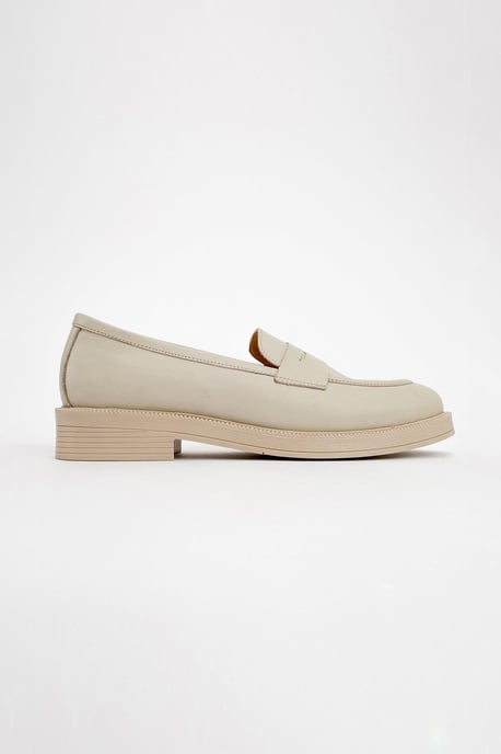 Bree Platform Penny Leren Loafer - Image 4