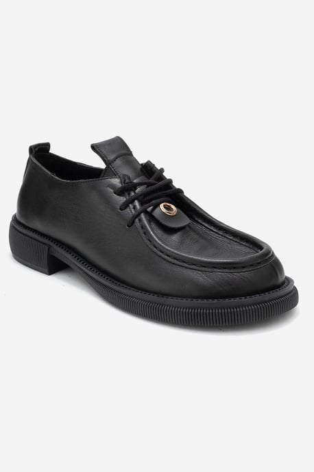 Band Leren Veter Loafer Dames - Image 2